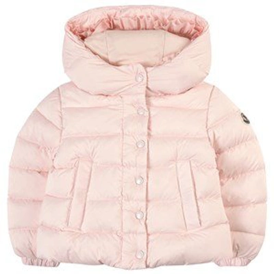Moncler Babies'  Pink Nana Down Jacket In Blue