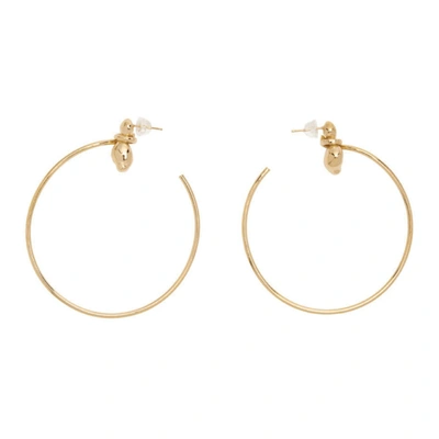 1064 Studio Gold Shape Of Water 08e Earrings