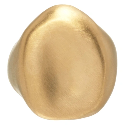 1064 Studio Gold Shape Of Water 30r Ring