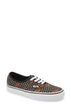 Vans Authentic Sneaker In Tiger Floral Black/ True White