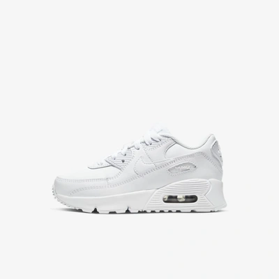 Nike Air Max 90 Ltr Little Kidsâ Shoes In White