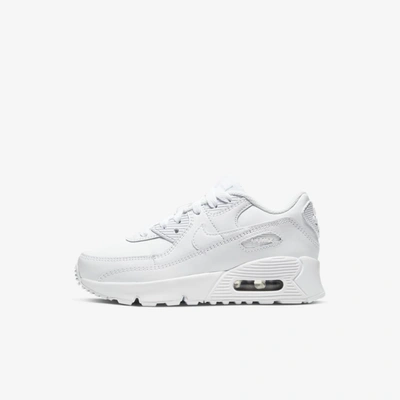 Nike Air Max 90 Ltr Little Kids' Shoes In White