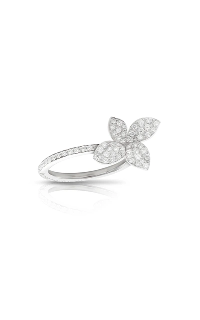 Pasquale Bruni Women's Giardini Segreti Petite 18k White Gold Diamond Ring