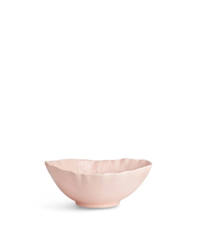 Tory Burch Lettuce Ware Serving Bowl In Pale Pink