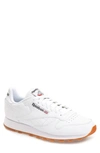 Reebok Classic Leather Sneaker In White/ Gum