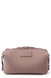 Dagne Dover Small Hunter Neoprene Toiletry Bag In Dune