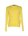 Prada Sweaters In Yellow