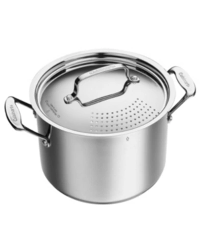 Cuisinart Chef's Classic Stainless Steel 6-qt. Pasta Pot With Straining Cover