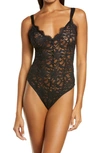 Free People Intimately Fp Bedroom Date Lace Bodysuit In Black