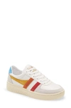 Gola Classics Grandslam Trident Sneaker In White/ Multi