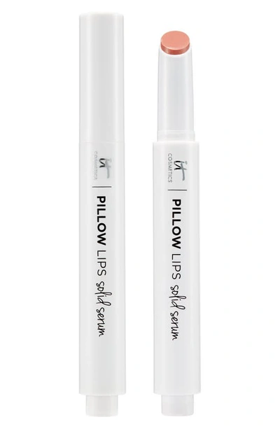 It Cosmetics Pillow Lips Solid Serum Lip Gloss Wistful 0.07 oz/ 2.17 G In Wistful