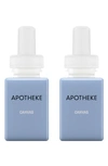 Pura X Apotheke 2-pack Diffuser Fragrance Refills In Canvas