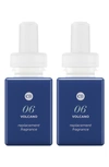 Pura X Capri Blue 2-pack Diffuser Fragrance Refills In Volcano