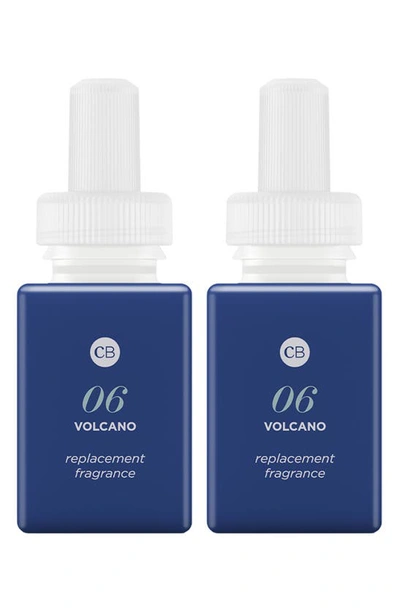 Pura X Capri Blue 2-pack Diffuser Fragrance Refills In Volcano