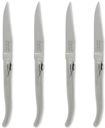 French Home Laguiole Connoisseur Stainless Steel Steak Knives, Set Of 4