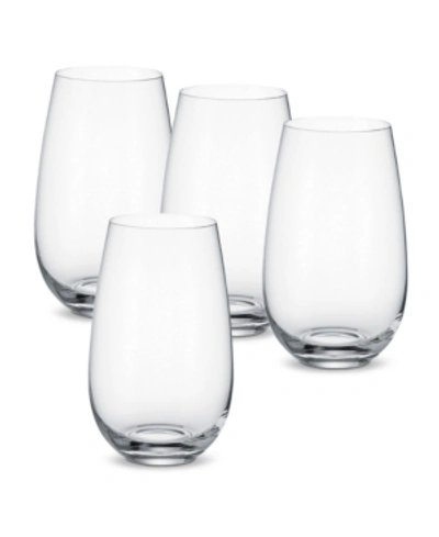 Villeroy & Boch Entree Water Tumbler Or Cocktail Glass, Set Of 4