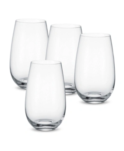 Villeroy & Boch Entree Water Tumbler/cocktail Glass, Set Of 4