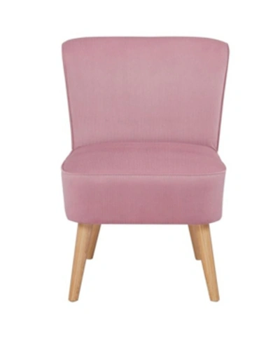 Gold Sparrow Chico Accent Chair In Watermelon