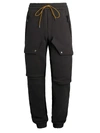 Rhude Men's Cotton Flight Pants In Black