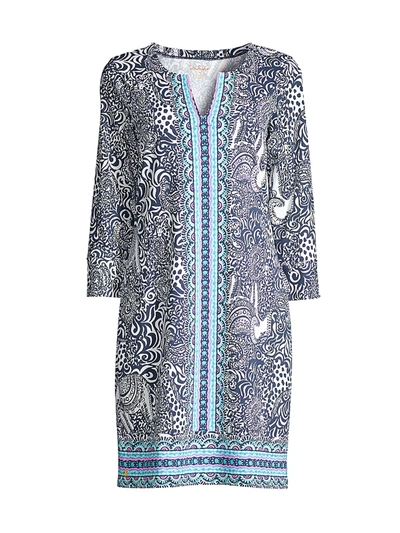 Lilly Pulitzer Nadine Print Tunic Dress In High Tide ModeSens