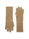 Saks Fifth Avenue Women's Knit Cashmere Gloves In Light Camel
