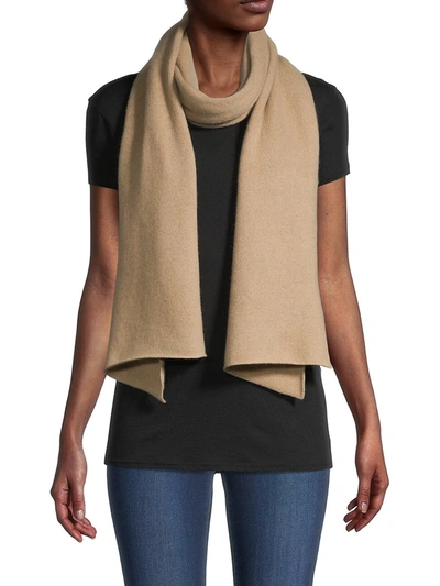 Saks Fifth Avenue Women's Classic Cashmere Scarf In Light Camel