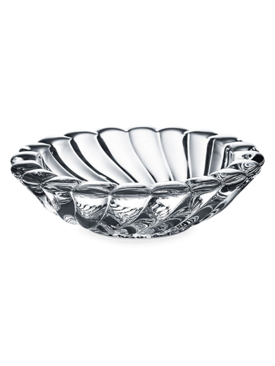 Baccarat Volute Crystal Bowl In Clear