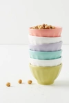 Anthropologie Mini Matte Latte Bowls, Set Of 6 By  In Assorted Size Set Of 6