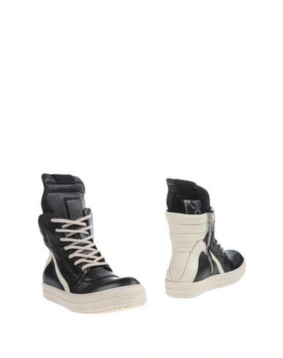 Rick Owens Ankle Boots In Black