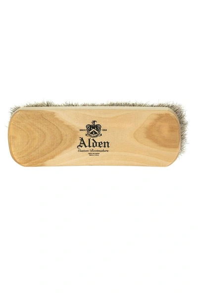 Alden Shoe Company Alden Horse Hair Polish Brush In Natural