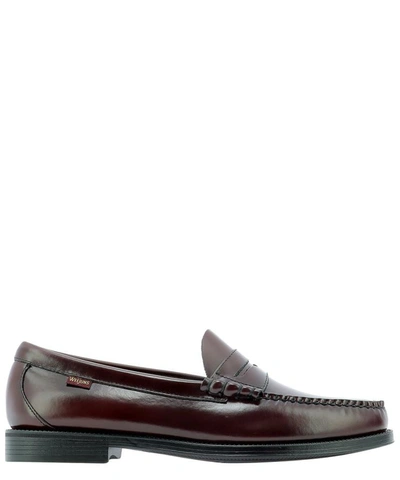 Hoka One One "larson Moc Penny" Loafers In Bordeaux