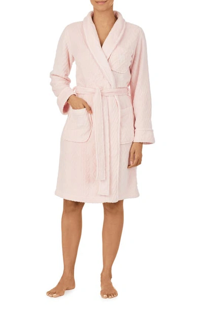 Lauren Ralph Lauren Custom Cotton Terry Cloth Robe In Pink