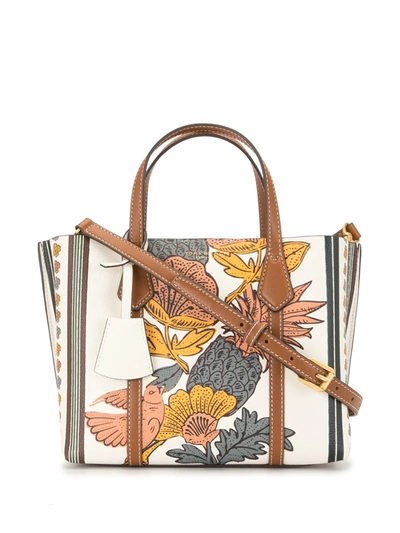 Tory Burch Perry Top-handle Tote In Multicolour