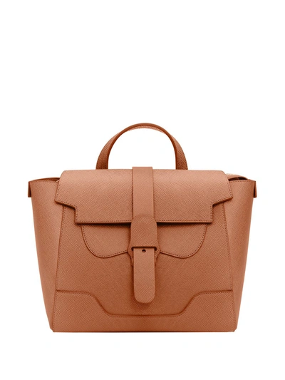 Senreve Vegan Medium Maestra Tote Bag In Chestnut