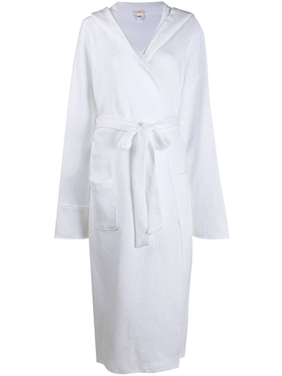Eberjey Zen Long Spa Dressing Gown In White