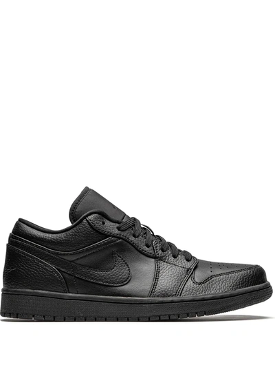Jordan Air  1 Low Sneakers In Black