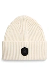 Mackage Knit Wool Blend Beanie In Off-white