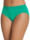 Jockey Matte & Shine Seamfree Hipster In Light Jade