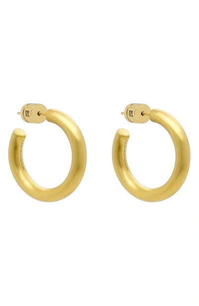 Dean Davidson Mini Dune Huggie Hoop Earrings In Gold