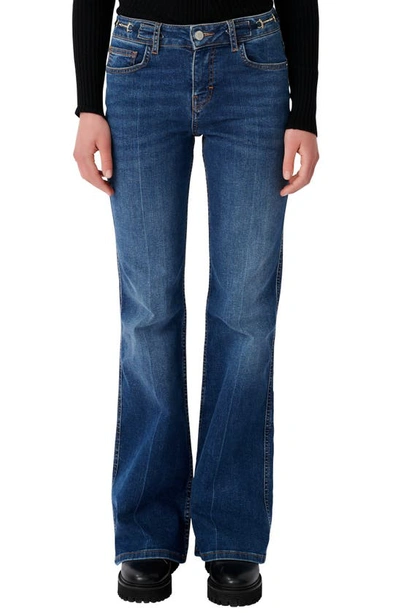 Maje Bootcut Jeans In Blue