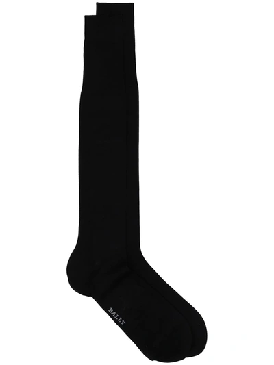 Bally Knee Length Socks In Black
