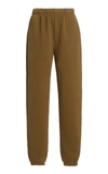 Les Tien Women's Classic Fleece Classic Cotton Sweatpants In Brown,pink