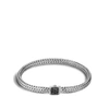 John Hardy Classic Chain 5mm Bracelet In Treated Black Sapphire