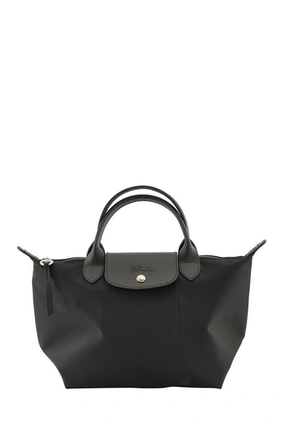 Longchamp Le Pliage Néo - Top Handle Bag S In Black