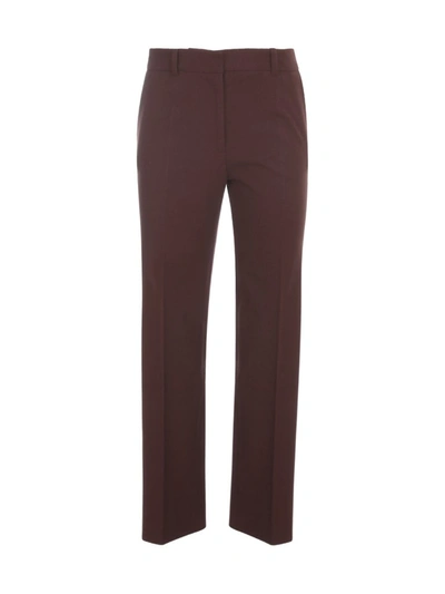 Joseph Coleman Tailored Trousers In Brown
