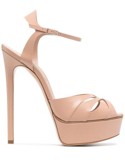 Casadei Felina 40mm Sandals In Dafne
