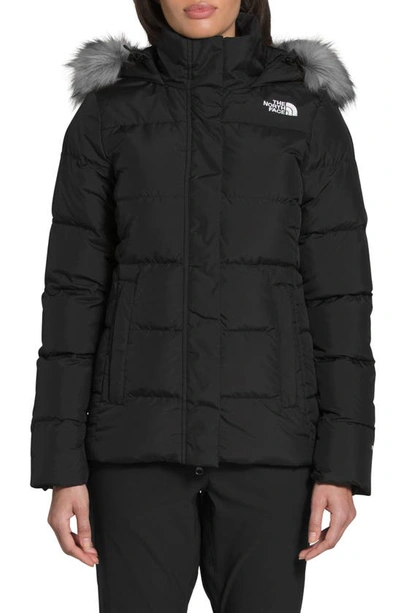 The North Face Gotham Water Repellent 550 Fill Power Down Jacket In Tnf Black