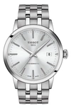 Tissot Men's Swiss Automatic Classic Dream Stainless Steel Bracelet Watch 42mm In Silver