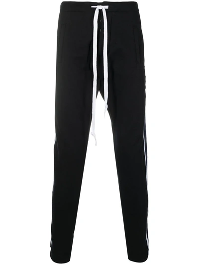 Paul & Shark Side-stripe Track Pants In Blue