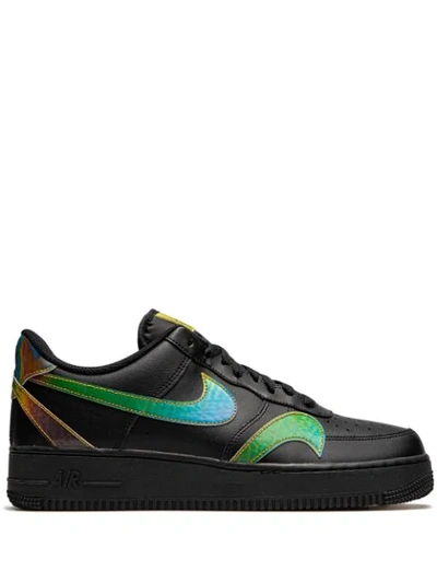 Nike Air Force 1 Lv8 Leather Trainers In Black